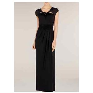 NWT Alexon (UK brand) Black Gown